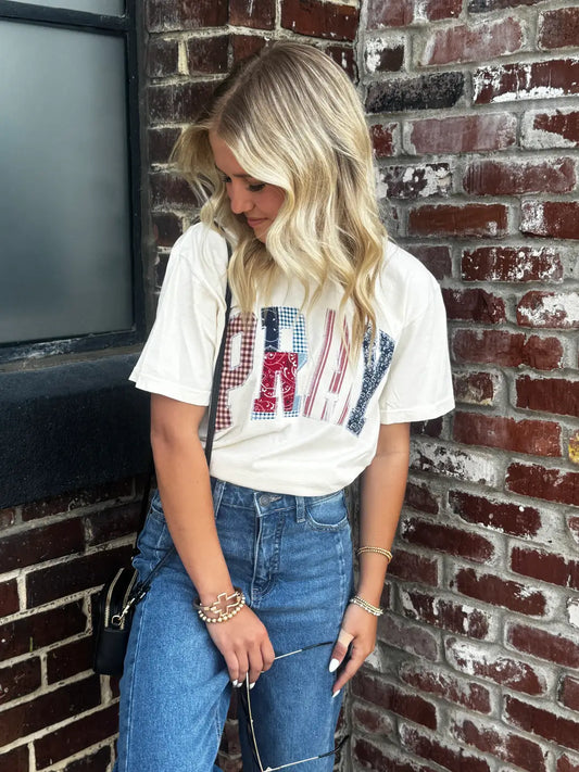 Pray Tee - Cream