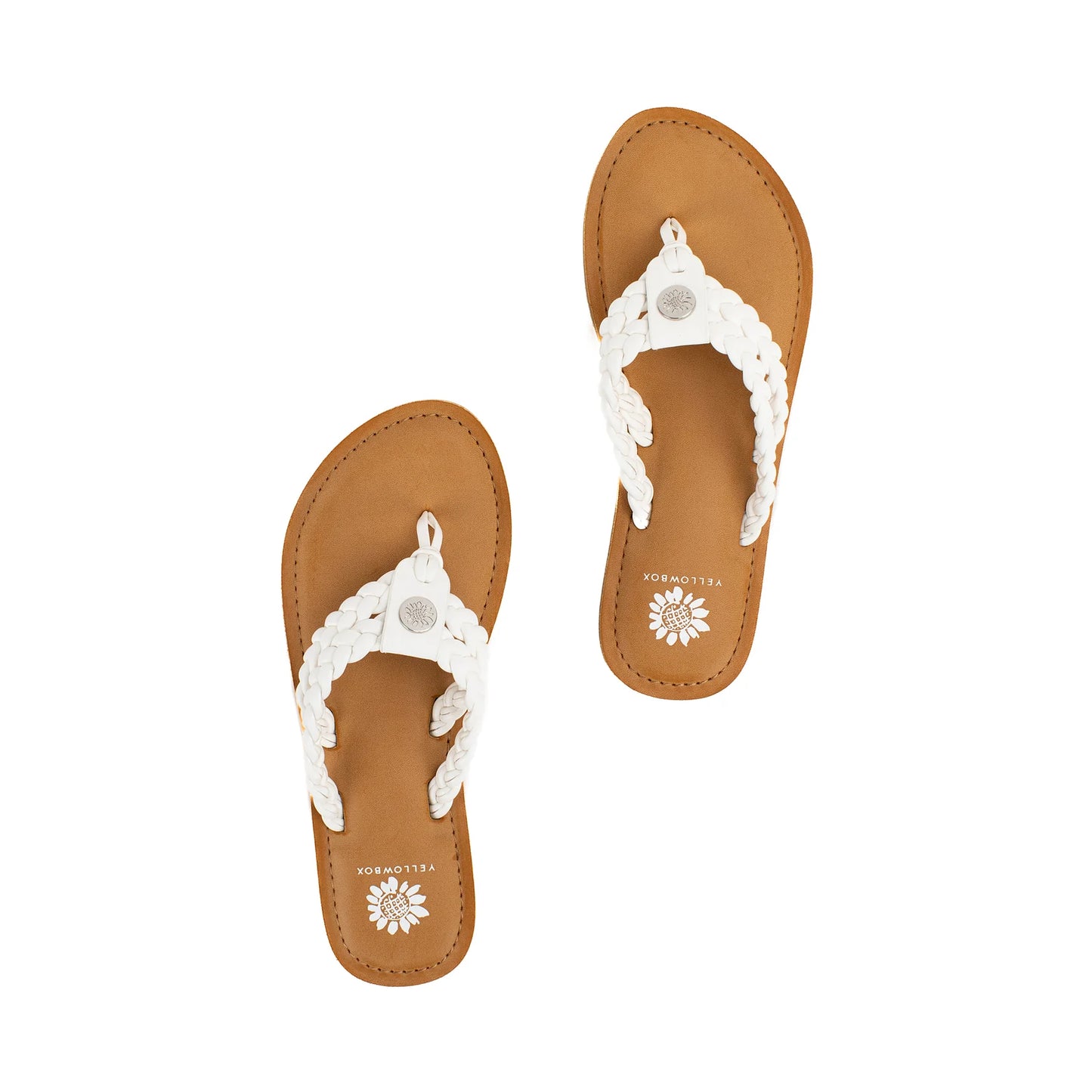 Devina White Flip Flop