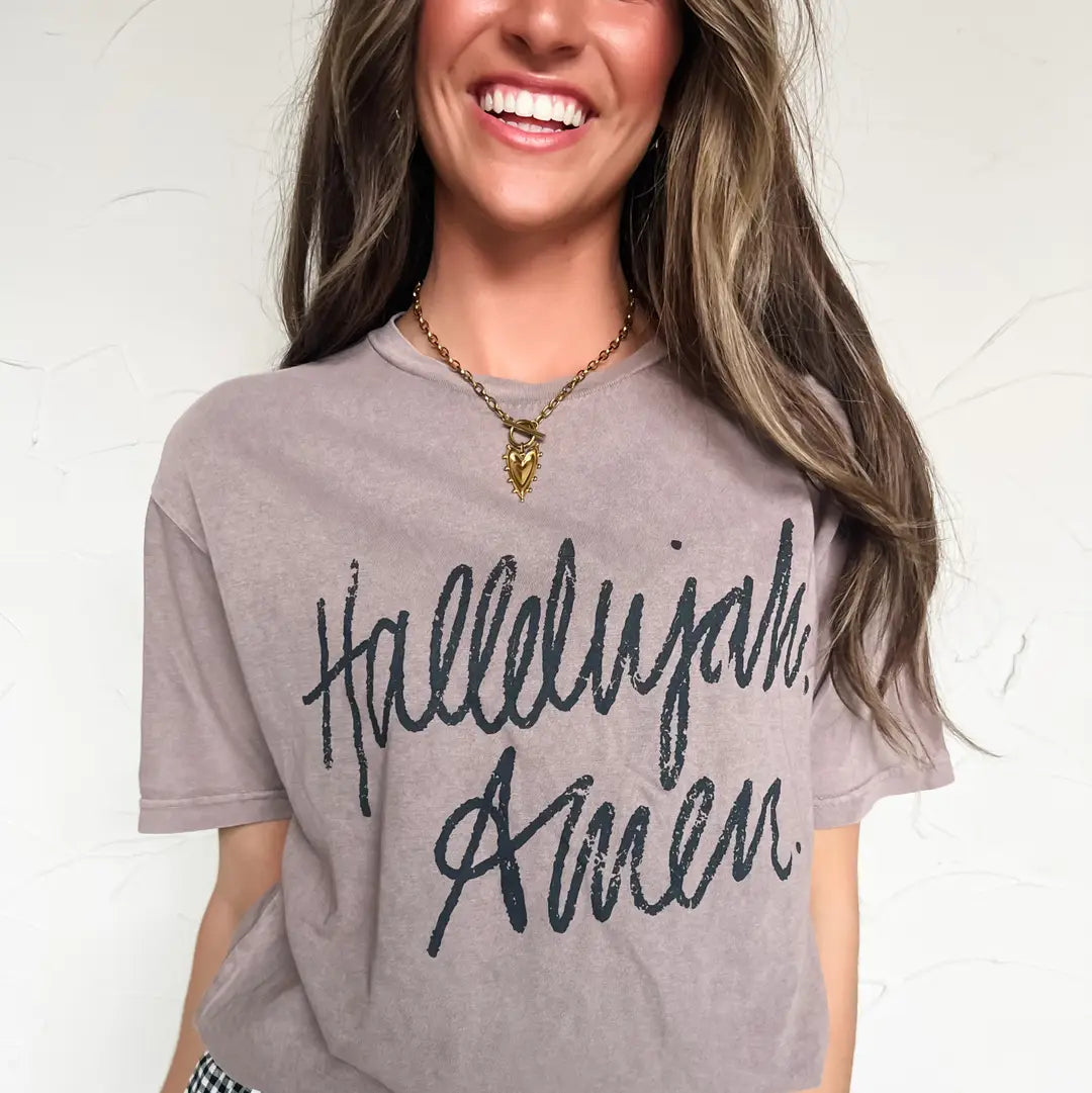 Hallelujah Amen Graphic Tee