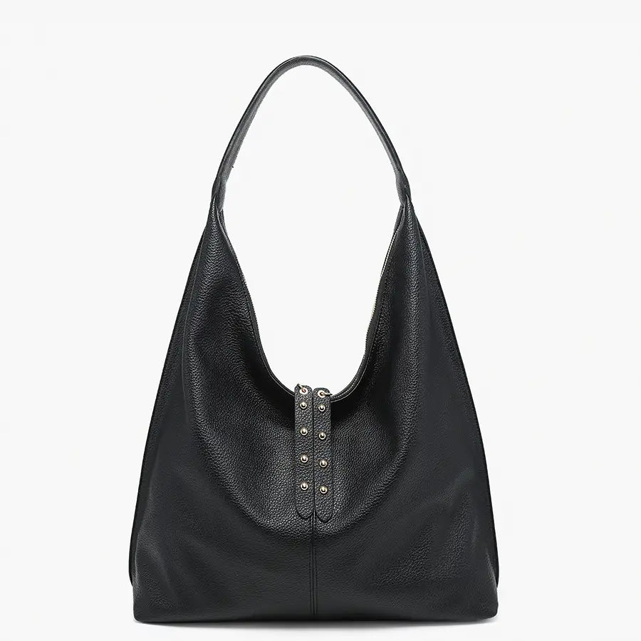 Tori Slouchy Hobo w/ Studded Tassels