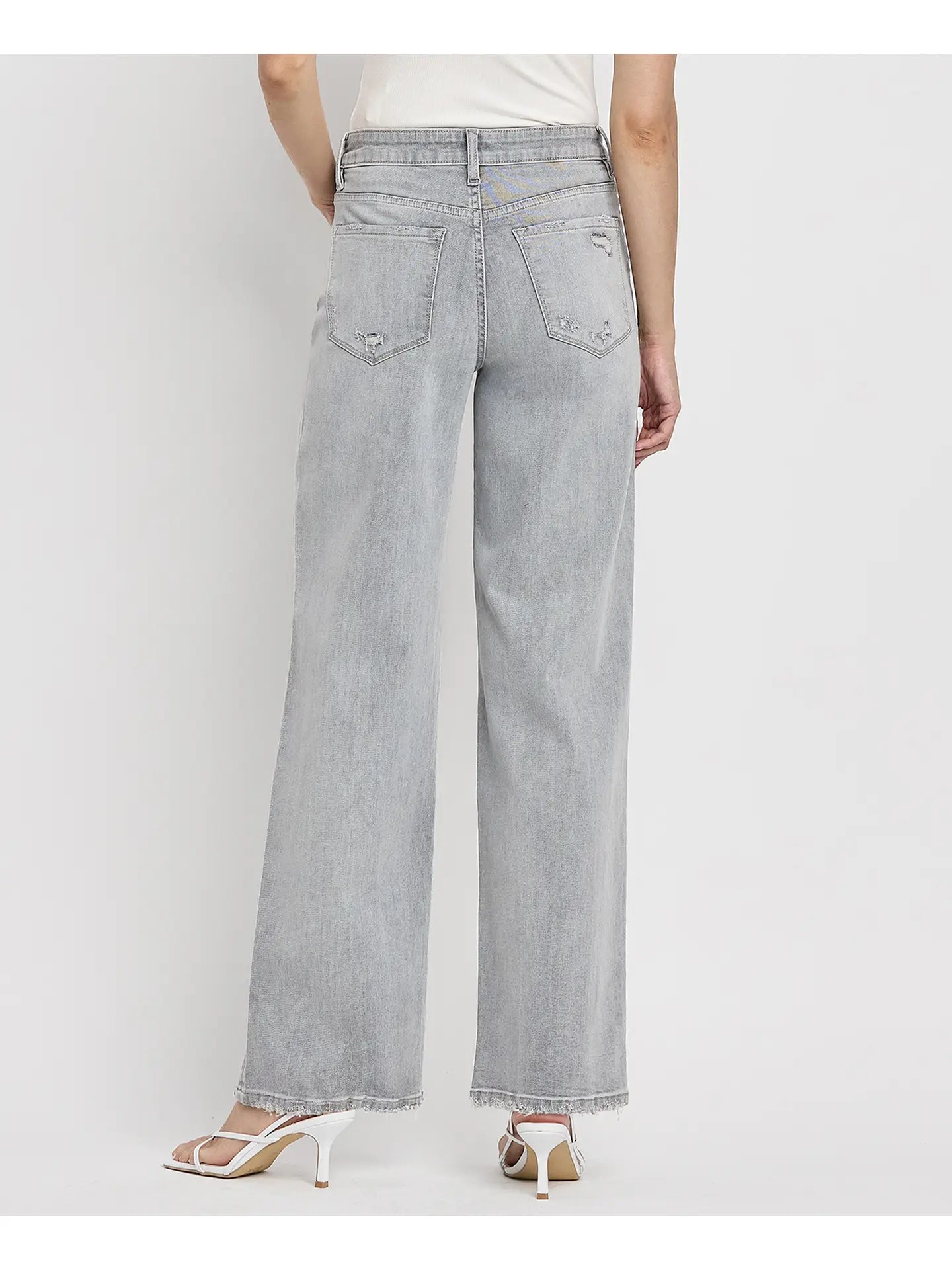 Casey's High Rise Wide Leg Jeans