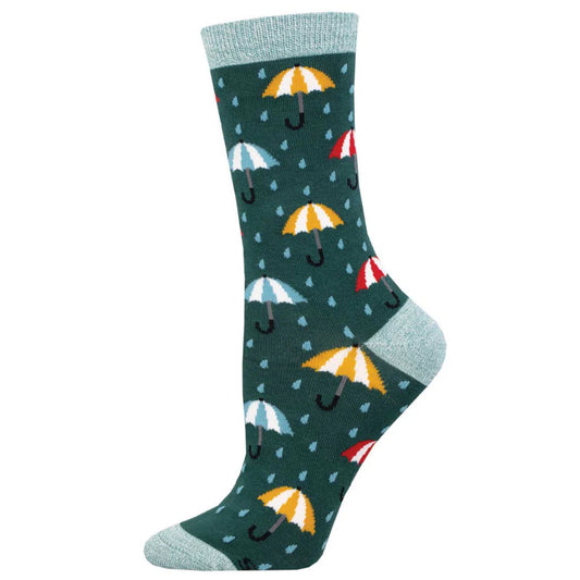 Umbrellas In The Rain Socks