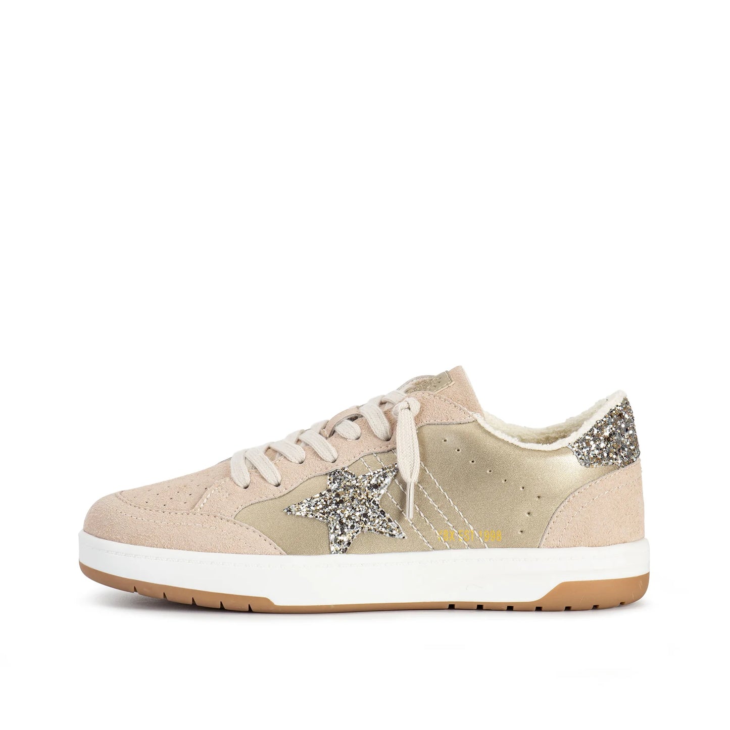 Nizza Light Gold Sneakers