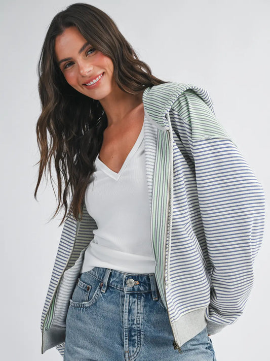 Pricilla Striped Jacket