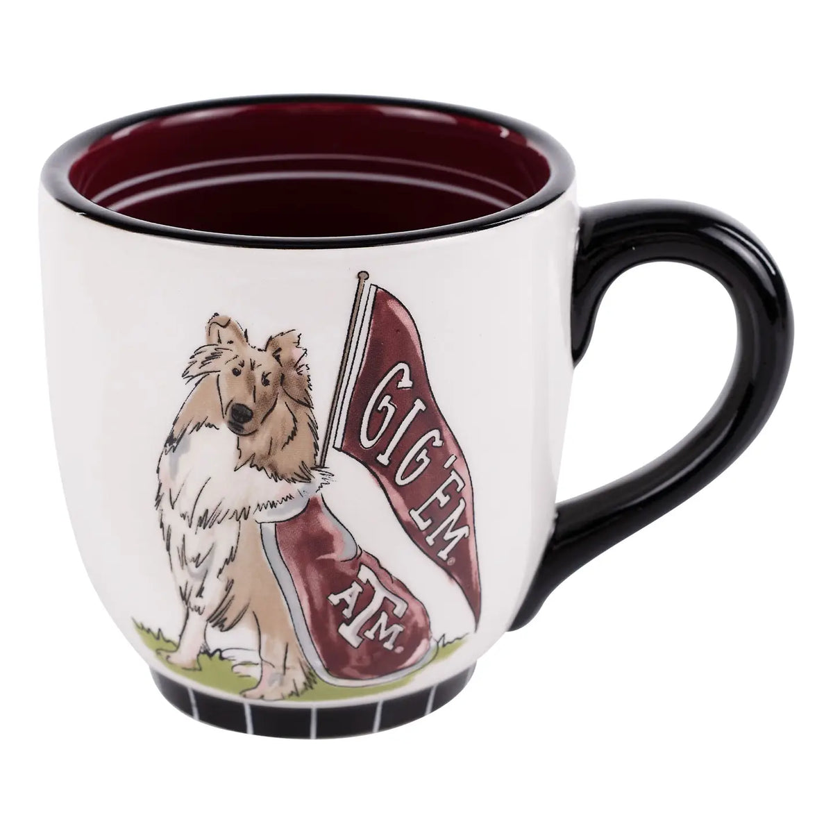 Texas A&M Reveille Mug