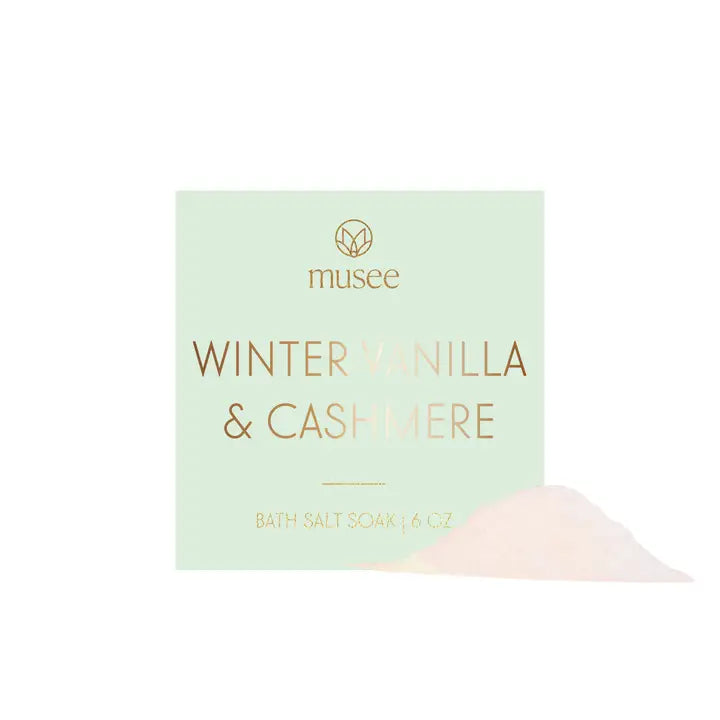 Winter Vanilla & Cashmere Mini Salt Soak
