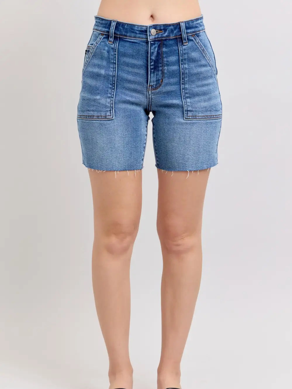 Melanie Mid Rise Bermudas