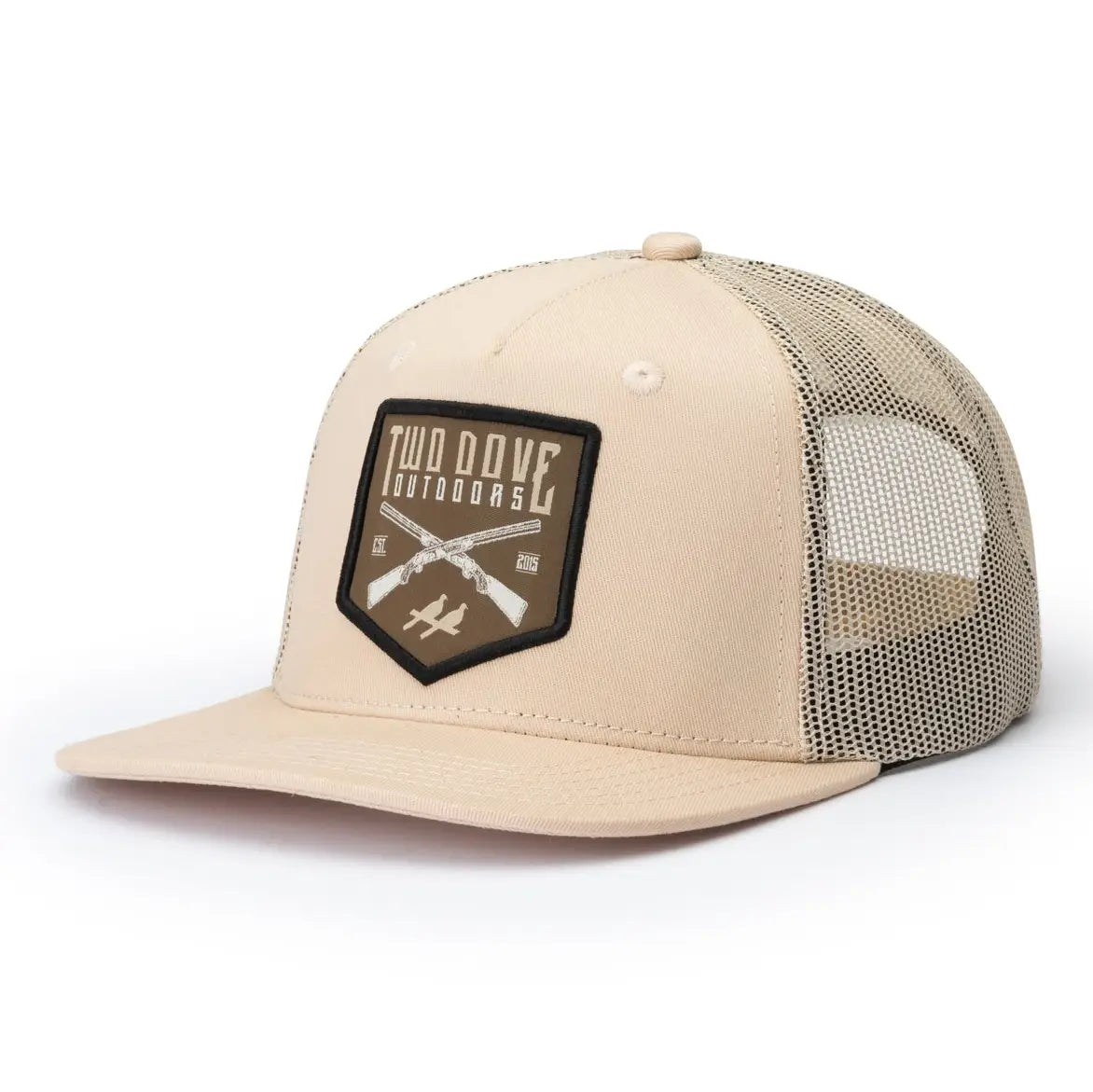 Gun Patch Cap - Tan