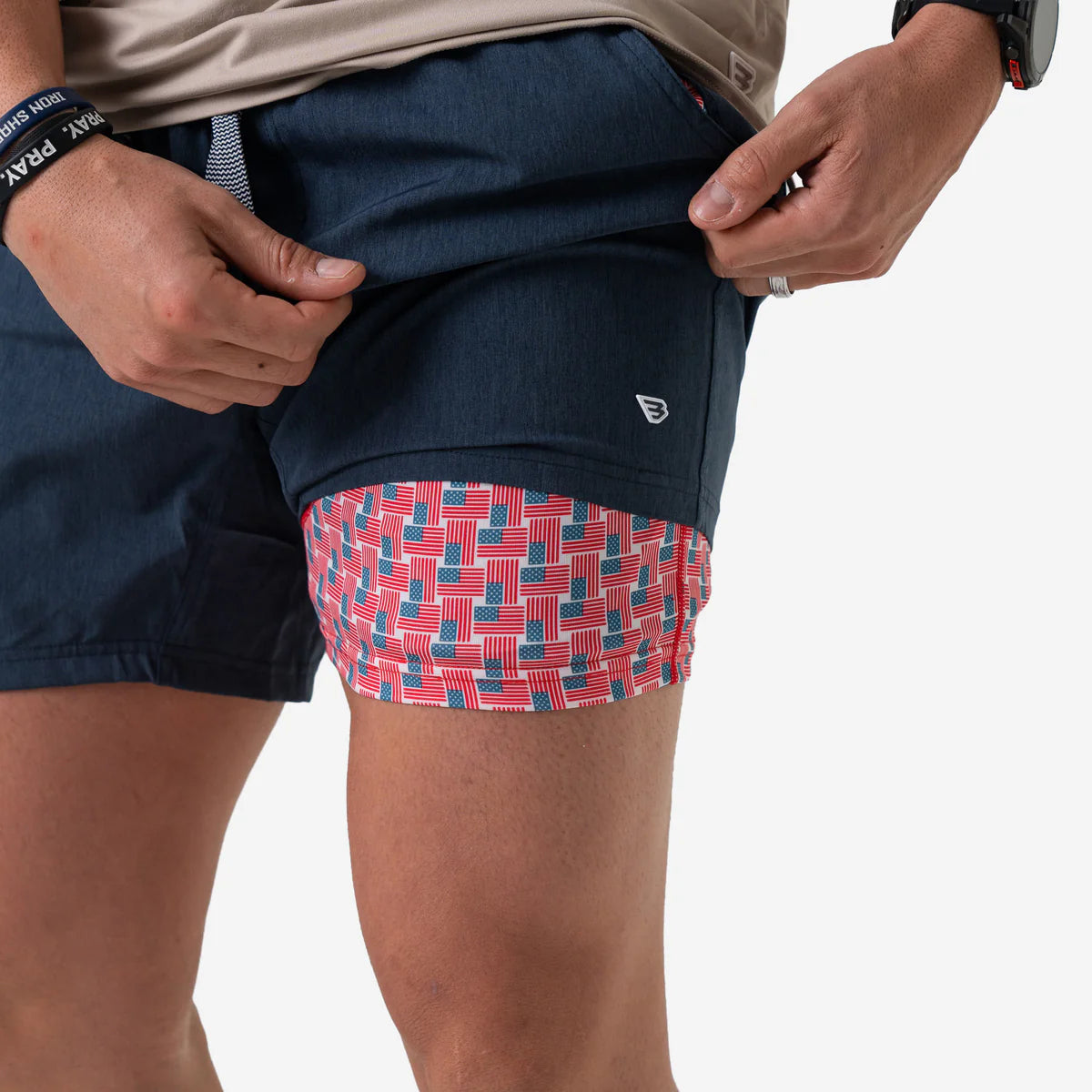 Athletic Short - Navy - American Liner