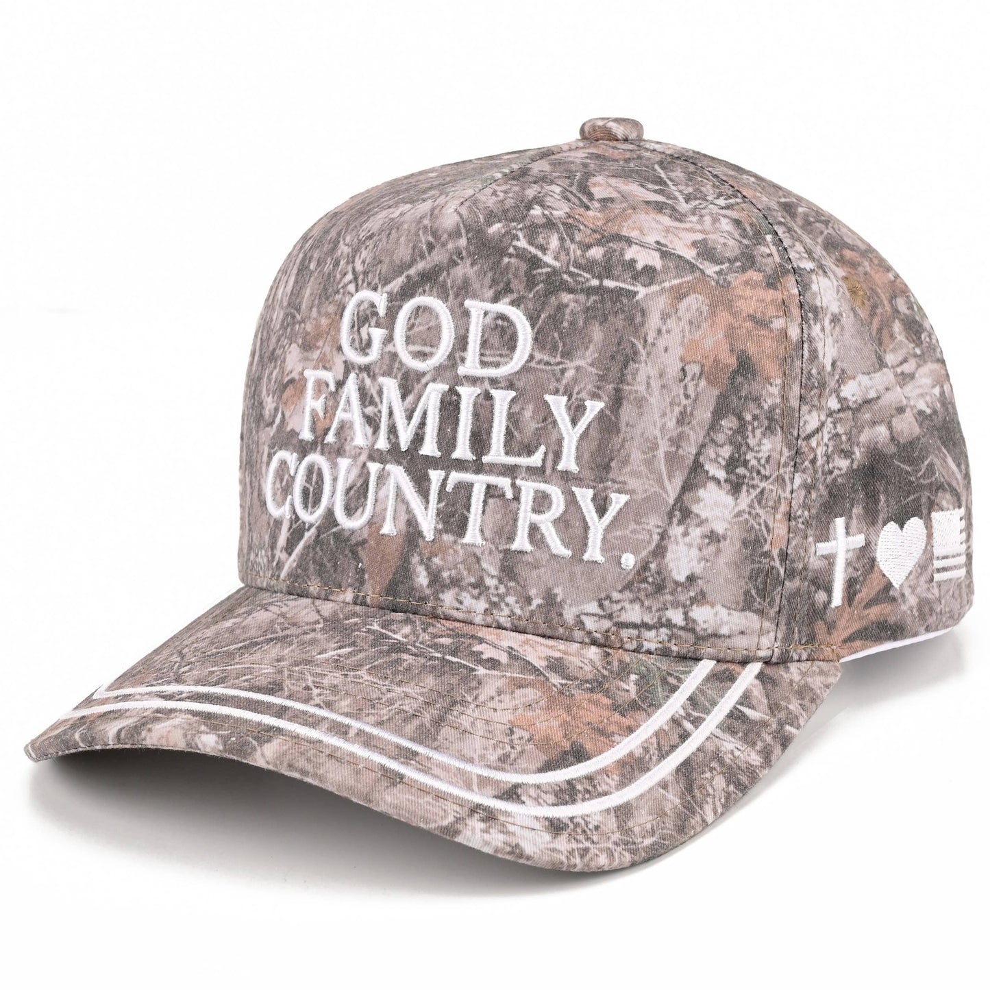 God, Family, Country Trucker Hat
