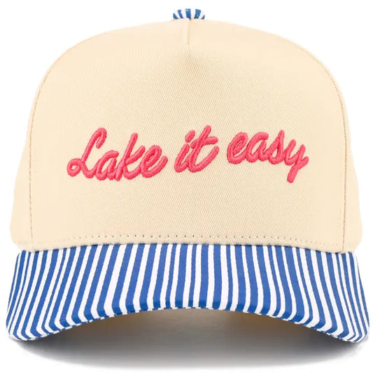 Lake It Easy Trucker Hat