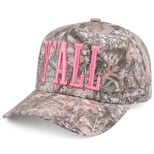 Y'ALL Camo Trucker Hat