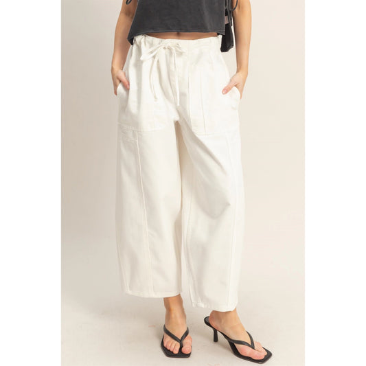 Waylon's Wide Leg Pants - White