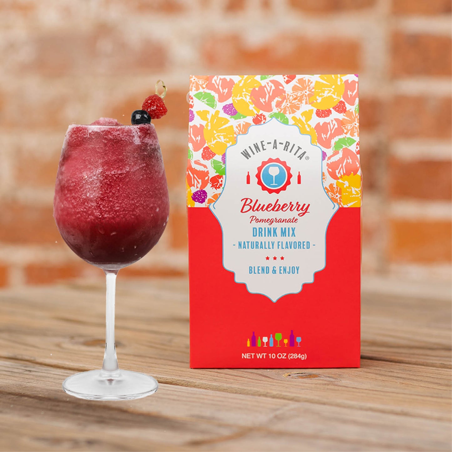 Blueberry Pomegranate Wine-A-Rita