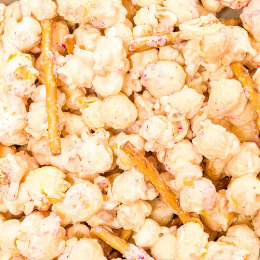 Peppermint Crunch Popcorn