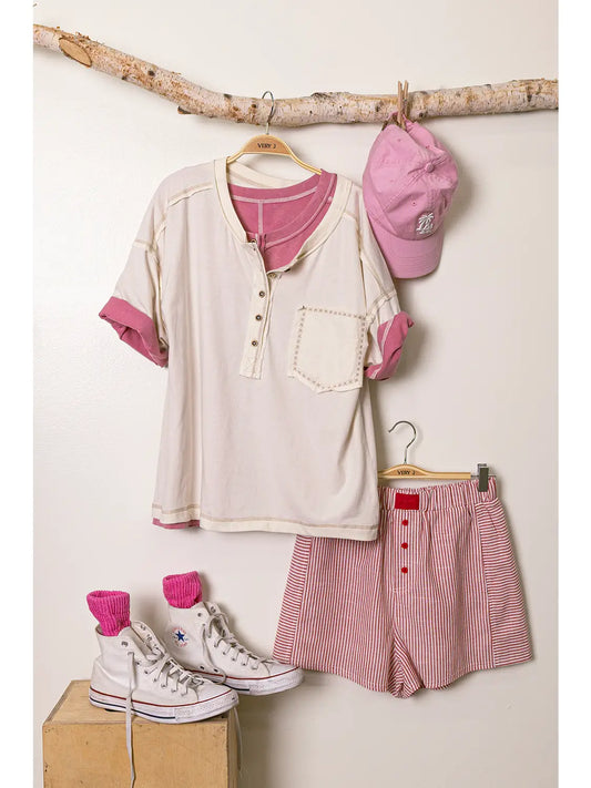 Suzie Mineral Washed Top