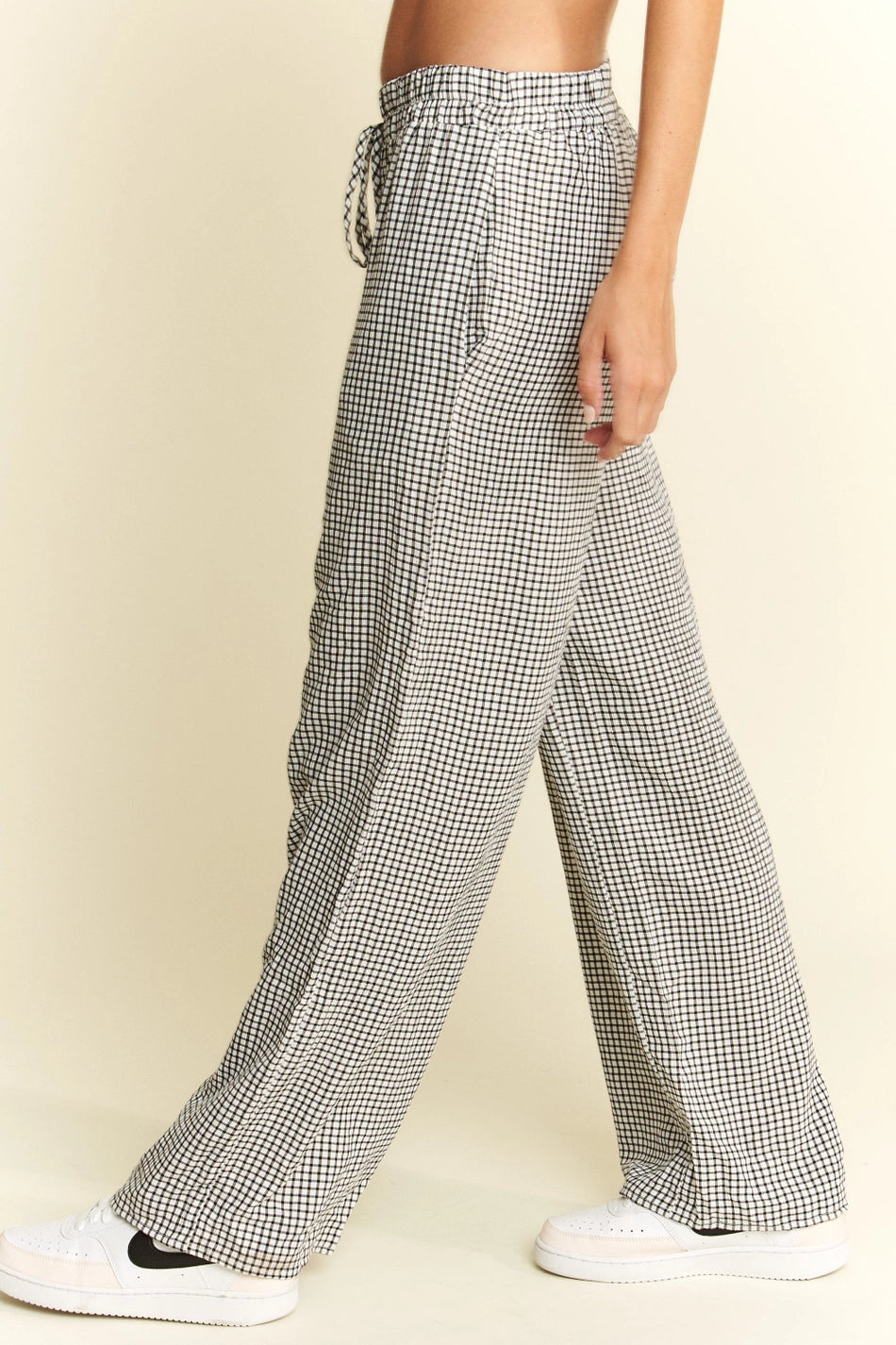 Walking Wonder Checkered Pants