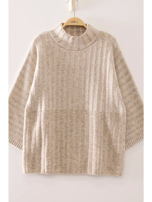 Maggie Lynn Mock Neck Sweater