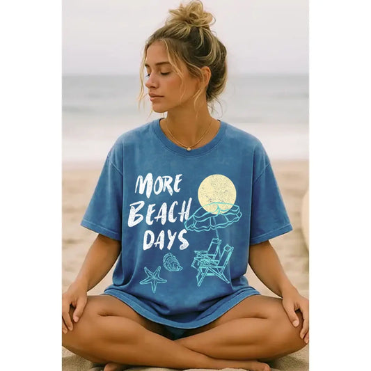 More Beach Days Tee