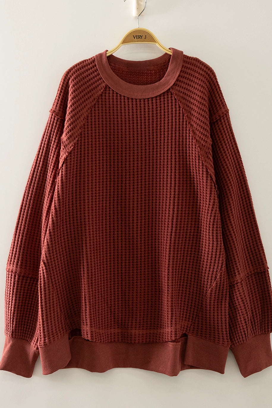 Trinity's Waffle Knit Sweater