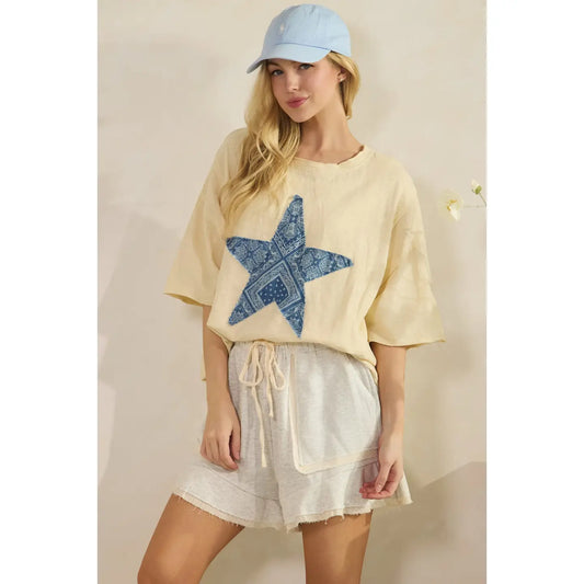 Star Spangled Bandana Top
