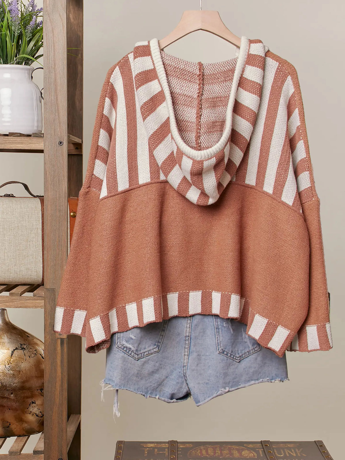 Donna's Striped Knitted Sweater