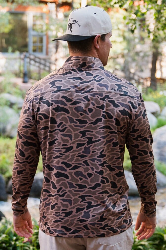 Guage Camo Performance Quarter Zip