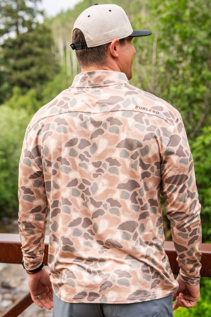 Pintail Camo Performance Quarter Zip