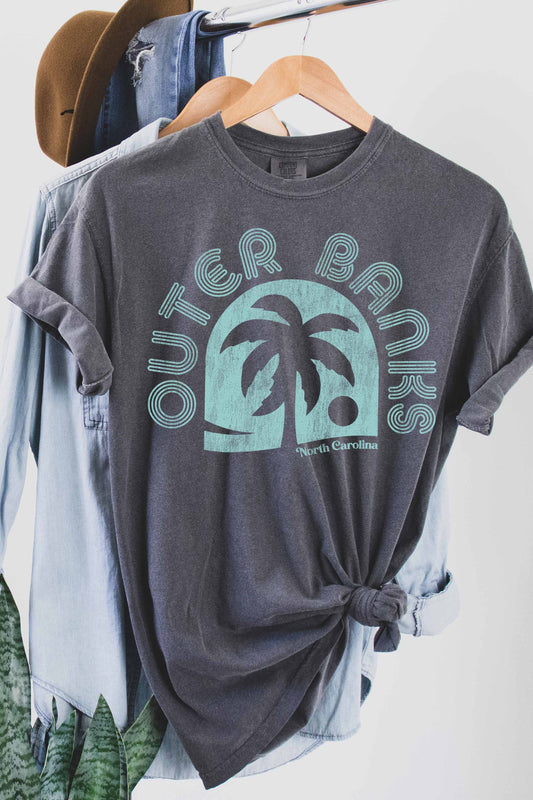 Outer Banks Tee - Charcoal