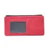 Saige Lizard Slim Card Holder Wallet - Grey