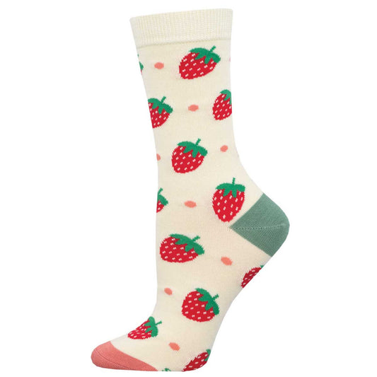Strawberry Delight Bamboo Socks